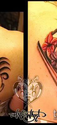 fotó Katana tetoválásról (Katana tetoválás) (érték) - példa rajz - 038