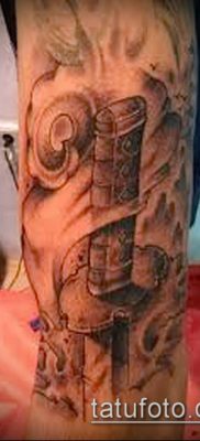 fotó a tetoválásról Katana (tetoválás Katana) (érték) - példa rajz - 031