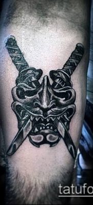 fotó Katana tetoválásról (Katana tetoválás) (érték) - példa rajz - 027