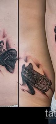 fotó Katana tetoválásról (Katana tetoválás) (érték) - példa rajz - 017