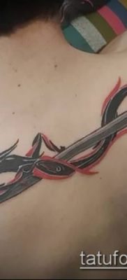 fotó tetoválásról Katana (tetoválás Katana) (érték) - példa rajz - 014