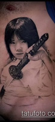 fotó a tetoválásról Katana (tetoválás Katana) (érték) - példa rajz - 007