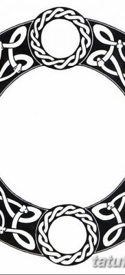 fotó a kelta tetoválásról, kelt 2017.12.19 -én №071 - a kelta tetoválása -