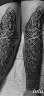 fotó kelta tetoválásról, kelt 2017.12.19 -én №074 - a kelta tetoválása -