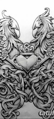 fotó kelta tetoválásról, 2017.12.19., №077 - a kelta tetoválása -