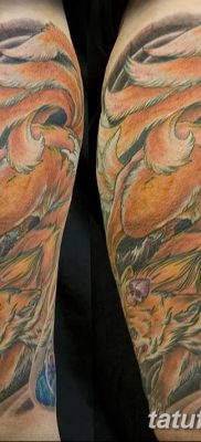 A Kitsune tetoválás fotórajza 2018.08.10. №170 - Kitsune tetoválás rajza -