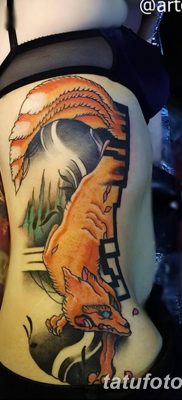 A Kitsune tetoválás fotórajza 2018.08.10. №168 - Kitsune tetoválás rajza -