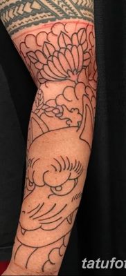 A Kitsune tetoválás fotórajza 2018.08.10. №167 - Kitsune tetoválás rajza -