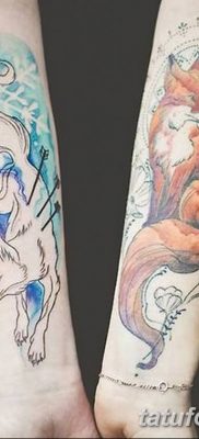A Kitsune tetoválás fotórajza 2018.08.10. №166 - Kitsune tetoválás rajza -