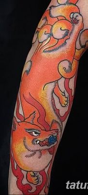 A Kitsune tetoválás fotórajza 2018.08.10. №162 - Kitsune tetoválás rajza -