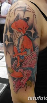 A Kitsune tetoválás fotórajza 2018.08.10. №154 - Kitsune tetoválás rajza -