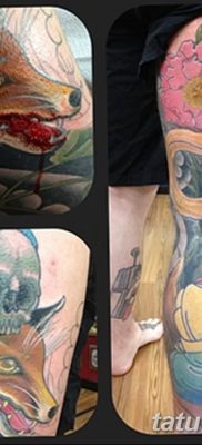 Fénykép a Kitsune tetoválásról 2018.10.08. №146 - Kitsune tetoválás rajza -