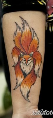 Fénykép a Kitsune tetoválásról 2018.10.08. №142 - Kitsune tetoválás rajza -