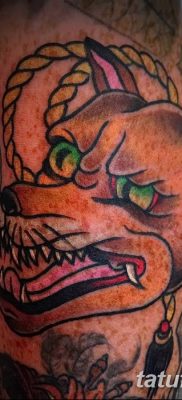 Fénykép a Kitsune tetoválásról 2018.10.08. №141 - Kitsune tetoválás rajza -