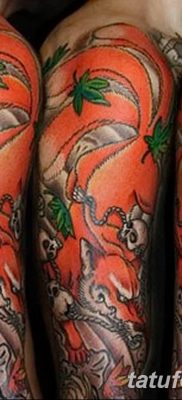 A Kitsune tetoválás fotórajza 2018.10.08. №137 - Kitsune tetoválás rajza -