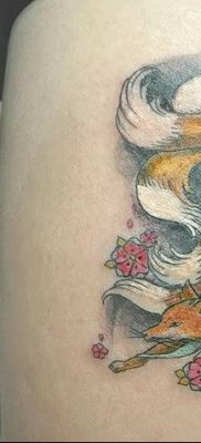 Fénykép a Kitsune tetoválásról 2018.10.08. №012 - Kitsune tetoválás rajza -
