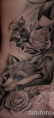 Fénykép a Kitsune tetoválásról 2018.10.10. №021 - Kitsune tetoválás rajza -