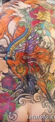 Fénykép a Kitsune tetoválásról 2018.10.10. №023 - Kitsune tetoválás rajza -