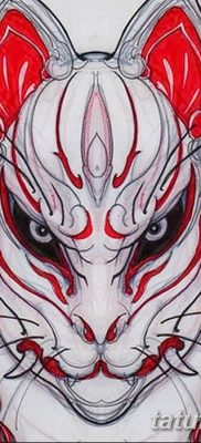 A Kitsune tetoválás fotórajza 2018.10.10. №028 - Kitsune tetoválás rajza -