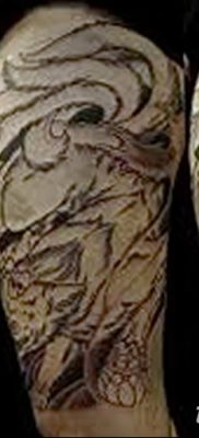 A Kitsune tetoválás fotórajza 2018.08.10. №122 - Kitsune tetoválás rajza -