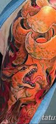 A Kitsune tetoválás fotórajza 2018.08.10. №123 - Kitsune tetoválás rajza -