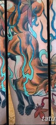 Fénykép a Kitsune tetoválásról 2018.10.08. №036 - Kitsune tetoválás rajza -