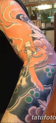 A Kitsune tetoválás fotórajza 2018.10.08. №045 - Kitsune tetoválás rajza -