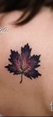 Az ötlet egy hűvös rajz egy már alkalmazott juhartetoválásban a tetovált juhar értelmezéséhez