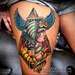 TLE TATTOO OF CLEOPATRA №302 - a kép hűvös változata, amely sikeresen használható a Kleopátra módosítására és tetoválásra