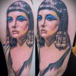 TLE TATTOO OF CLEOPATRA No. 183 - a rajz hűvös változata, amely könnyen használható a Kleopátra művészi tetoválás átalakítására és alkalmazására
