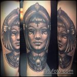 A CLEOPATRA TATTOO # 620 a minta klassz változata, amely jól használható a Kleopátra átalakítására és tetoválásra