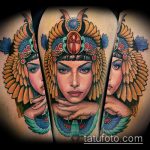 CLEOPATRA TATTOO # 460 - a kép hűvös változata, amely könnyen használható a feldolgozásra és a tetováláshoz Kleopátra