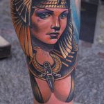 CLEOPATRA TATTOO # 540 - a kép méltó változata, amely sikeresen használható a Kleopátra módosítására és tetoválásra