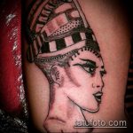 CLEOPATRA TATTOO # 495 - a minta hűvös változata, amely sikeresen használható a Kleopátra tetoválás feldolgozásához és alkalmazásához