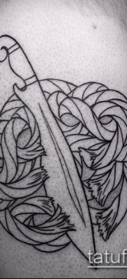 Fotó a tetováló penge fegyverről - példa rajz - 27052017 - példa - 056 Tetováló penge fegyver