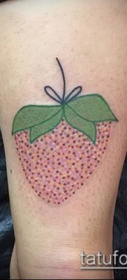 fotó eper tetoválásról (Eper tetoválás) (jelentése) - példa rajz - 070