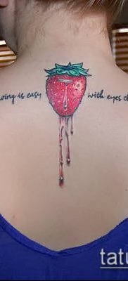 fotó eper tetoválásról (Eper tetoválás) (jelentése) - példa rajz - 048