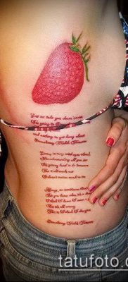 fotó eper tetoválásról (Eper tetoválás) (jelentése) - példa rajz - 020