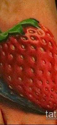 fotó eper tetoválásról (Eper tetoválás) (jelentése) - példa rajz - 003