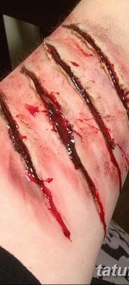 fotó a karmok tetoválásáról, keltezésű: 09.09.2017 №009 - tetováló karmok -