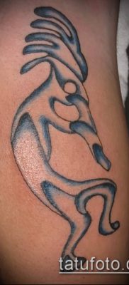 صورة من الوشم Kokopelli (معنى) - مثال الرسم - 004