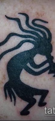 صورة من الوشم Kokopelli (معنى) - مثال الرسم - 013