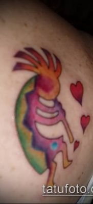 صورة من الوشم Kokopelli (معنى) - مثال الرسم - 025