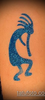 صورة من الوشم Kokopelli (معنى) - مثال الرسم - 035