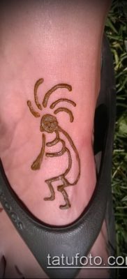 صورة للوشم Kokopelli (معنى) - مثال الرسم - 036