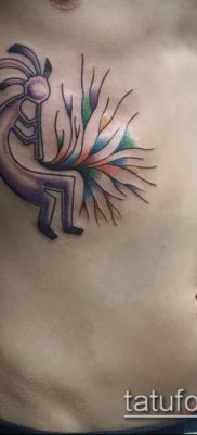 صورة للوشم Kokopelli (معنى) - مثال الرسم - 037