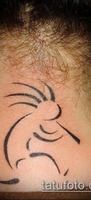 صورة للوشم Kokopelli (معنى) - مثال الرسم - 047