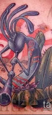 صورة للوشم Kokopelli (معنى) - مثال الرسم - 049