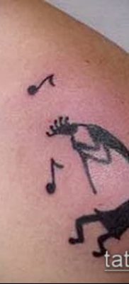 صورة الوشم Kokopelli (معنى) - مثال الرسم - 061