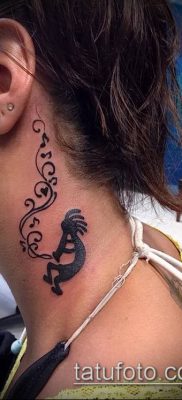 صورة للوشم Kokopelli (معنى) - مثال الرسم - 073